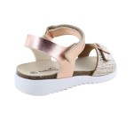 Sandales  Bellamy GRECE Rayé Or