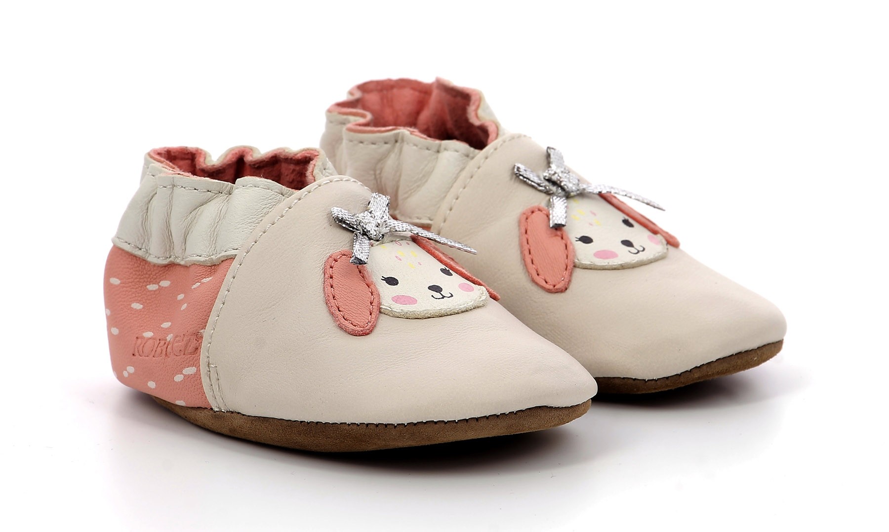 Chaussures Souples Bébé Robeez Cosyboot - En Cuir, Doublure Fourrure, Semelle Flexible
