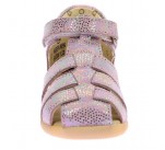 Sandales  Kickers BIGFLO-2 Rose Argent