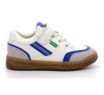 Baskets  Kickers KOUIC Blanc / Gris / Bleu