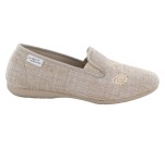 Pantoufles Femme La Maison de l'Espadrille BILLET 2128-6 Beige
