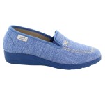 Pantoufles Femme La Maison de l'Espadrille PIECE 2935 Jeans Bleu
