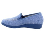 Pantoufles Femme La Maison de l'Espadrille PIECE 2935 Jeans Bleu