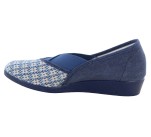 Pantoufles Femme La Maison de l'Espadrille 2127 - MONNAIE Marine