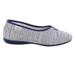 Pantoufles Femme La Maison de l'Espadrille 2074 - LUREX Marine