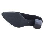 Escarpins  Géo Reino PORAT Vernis / Velours Noir