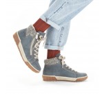 Bottines  Rieker NARRA N0709-14 Bleu