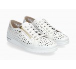 Baskets Mephisto JUNE PERF Blanc 