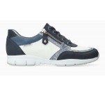 Baskets Mephisto YLONA Marine / Blanc