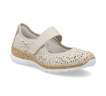 Ballerines  Rieker ODOL N4299-60 Beige