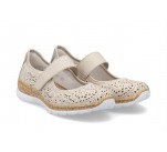 Ballerines  Rieker ODOL N4299-60 Beige