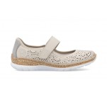 Ballerines  Rieker ODOL N4299-60 Beige