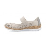 Ballerines  Rieker ODOL N4299-60 Beige