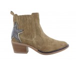 Boots  Géo Reino MILOU Biscuit 