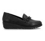 Mocassins  Rieker PENSÉE L5361-00 Noir 