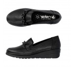 Mocassins  Rieker PENSÉE L5361-00 Noir 