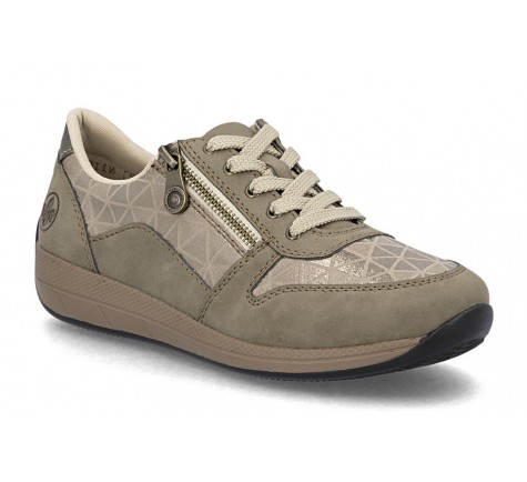 Rieker ICARE 3 N1100-62 Beige / Bronze