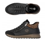 Bottines  Rieker PINCE N1457-00 Noir