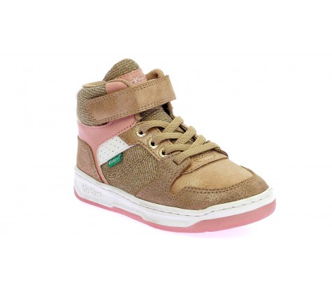 Kickers KICKADO Beige Glitter
