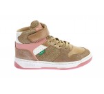 Baskets  Kickers KICKADO Beige Glitter