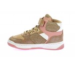 Baskets  Kickers KICKADO Beige Glitter