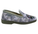 Pantoufles Femme La Maison de l'Espadrille 6147-8 TORTUE Pistache