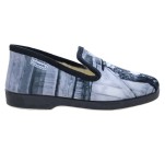 Pantoufles La Maison de l'Espadrille Z115-8 EPEE Noir