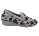 Pantoufles Femme La Maison de l'Espadrille 6241 - LYS Beige
