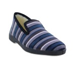 Pantoufles La Maison de l'Espadrille 7678 - JEAN Bleu 