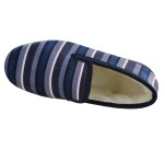 Pantoufles La Maison de l'Espadrille 7678 - JEAN Bleu 