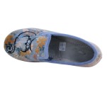 Pantoufles Femme La Maison de l'Espadrille 6175 - HIBOU Bleu