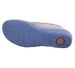 Pantoufles Femme La Maison de l'Espadrille 6175 - HIBOU Bleu