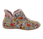 Pantoufles Femme La Maison de l'Espadrille 6205 - FEUILLE Nude