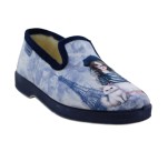 Pantoufles Femme La Maison de l'Espadrille 6165 - FILLE Marine