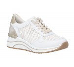 Baskets Compensées Femme  Remonte VIN D0T20-80 Blanc