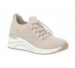 Baskets Compensées Femme  Remonte VENTE D0T18-60 Beige