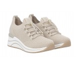 Baskets Compensées Femme  Remonte VENTE D0T18-60 Beige