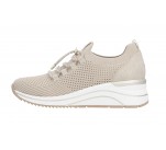 Baskets Compensées Femme  Remonte VENTE D0T18-60 Beige