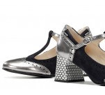 Escarpins  Dorking D9677 DALI Noir / Argent 