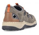 Chaussures  Rieker VERTU 08065-29 Gris 