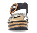Sandales  Rieker OMELIA 68176-00 Noir