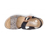 Sandales  Rieker OMELIA 68176-00 Noir