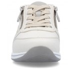 Baskets  Rieker INDE2 N1100-80 Blanc Cassé