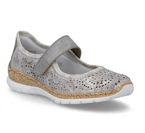 Rieker ODOL N4299-90 Metallic 