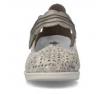 Ballerines  Rieker QRAC L5359-00 Métallic