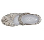 Ballerines  Rieker QRAC L5359-00 Métallic
