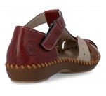 Chaussures  Rieker HORS M1655-34 Bordeaux