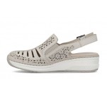 Chaussures  Rieker QABA 48763-60 Beige 