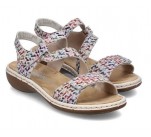 Sandales  Rieker 659C7-94 OCCLI  Multicolore