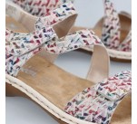 Sandales  Rieker 659C7-94 OCCLI  Multicolore